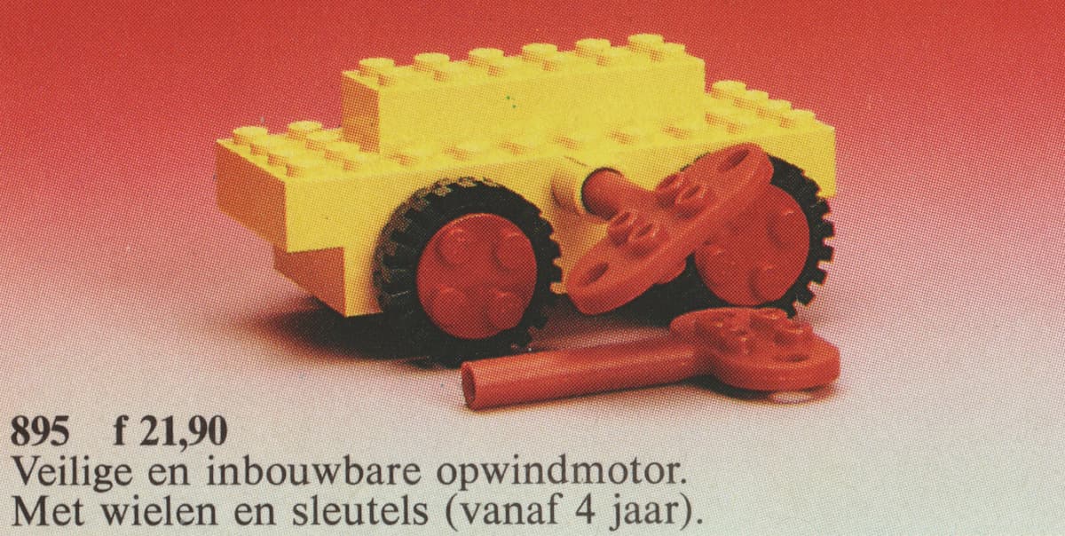 Windup Motor LEGO set (#895-1)