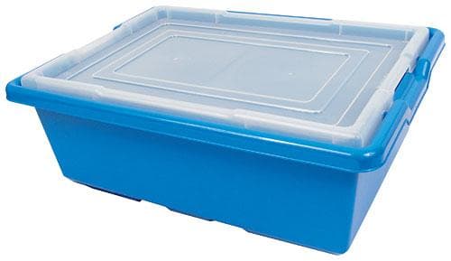 Medium Storage Bin (Blue) LEGO set (#9001-2)