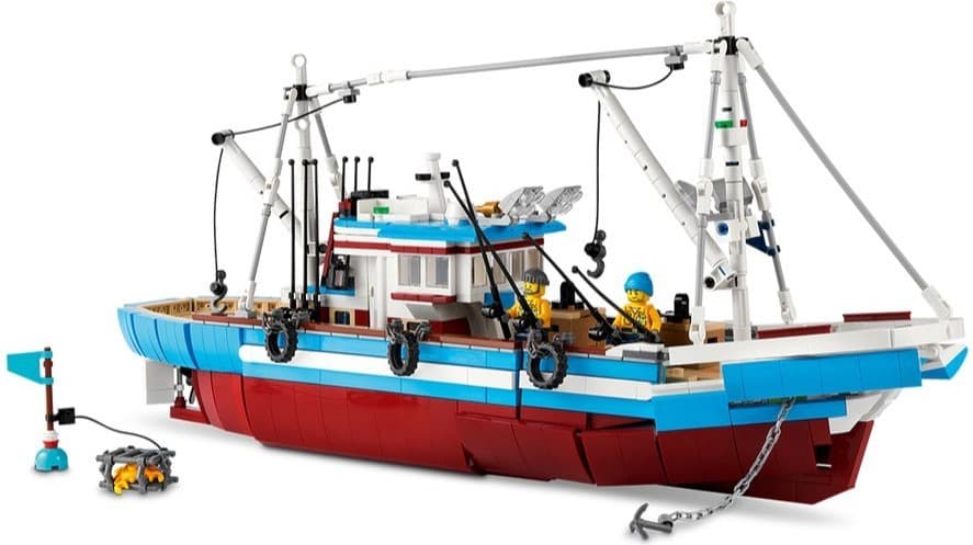 Great Fishing Boat LEGO set (#910010-1)
