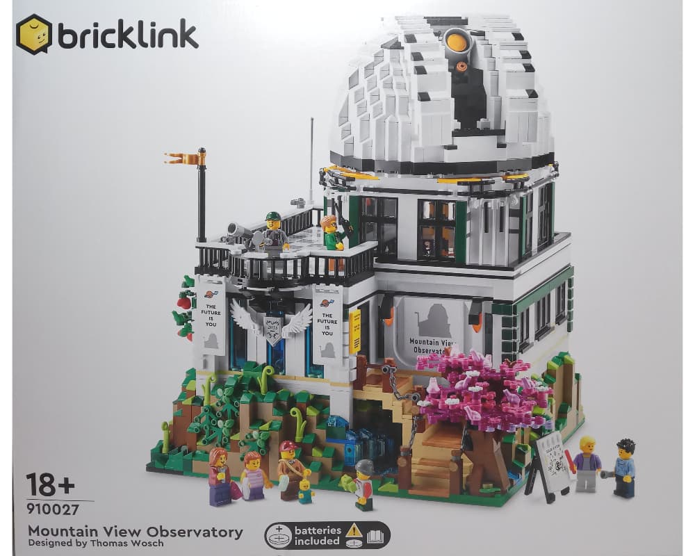 Mountain View Observatory LEGO set (#910027-1)