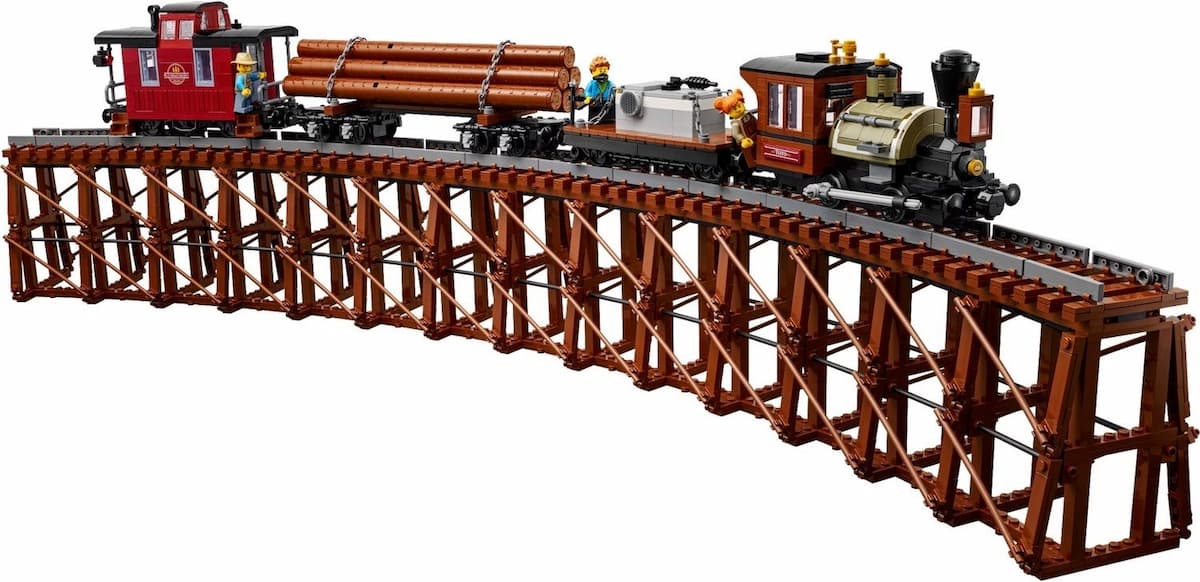 Logging Railway LEGO set (#910035-1)
