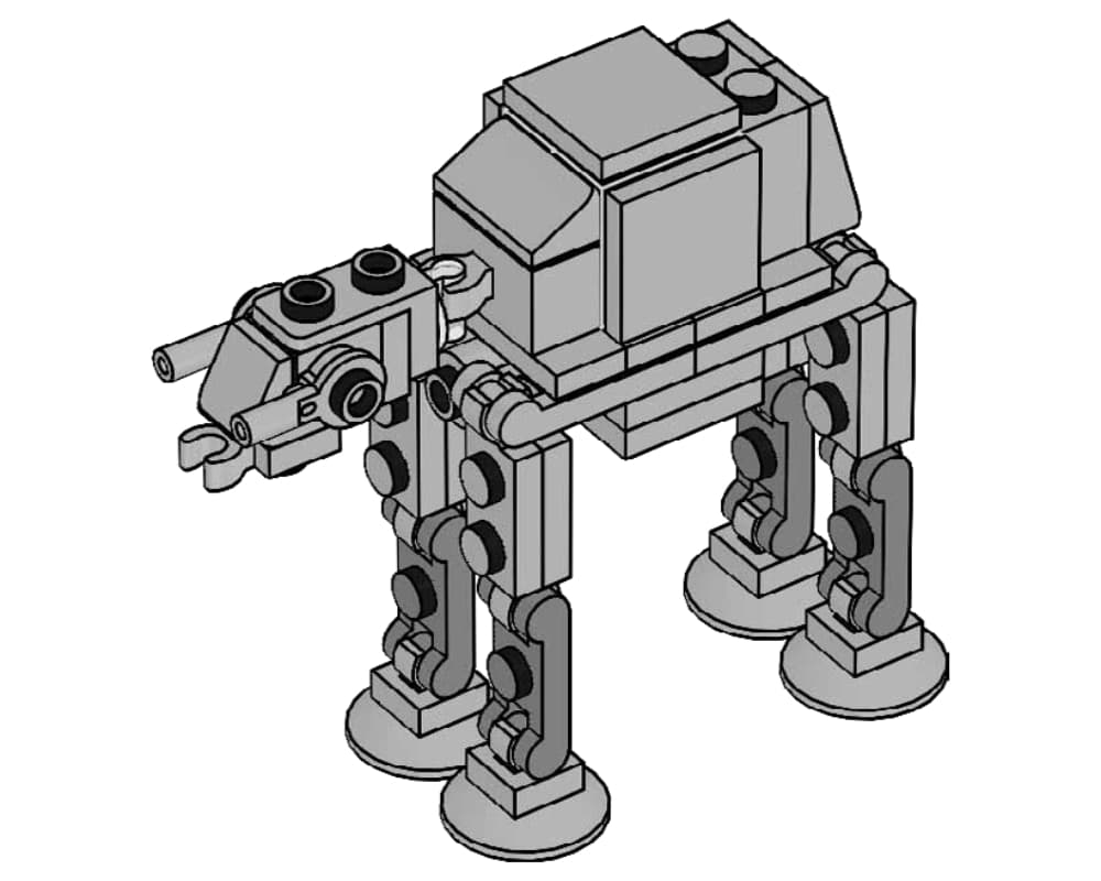 AT-AT LEGO Star Wars set (#912282-1, 2022)