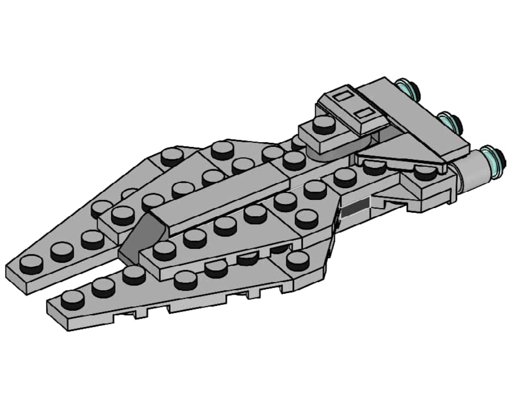 Imperial Light Cruiser LEGO Star Wars set (#912290-1, 2022)