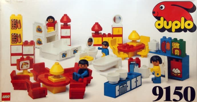 Duplo Furniture LEGO set (#9150-1)