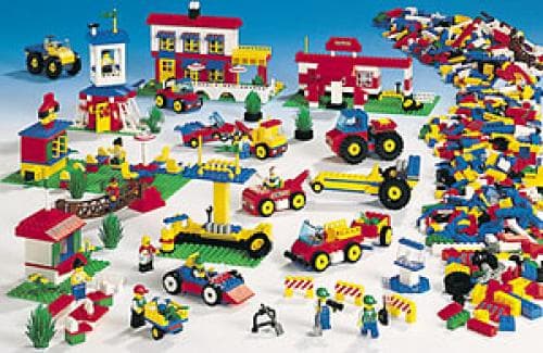 Bonus Lego Basic Town LEGO set (#9287-1)