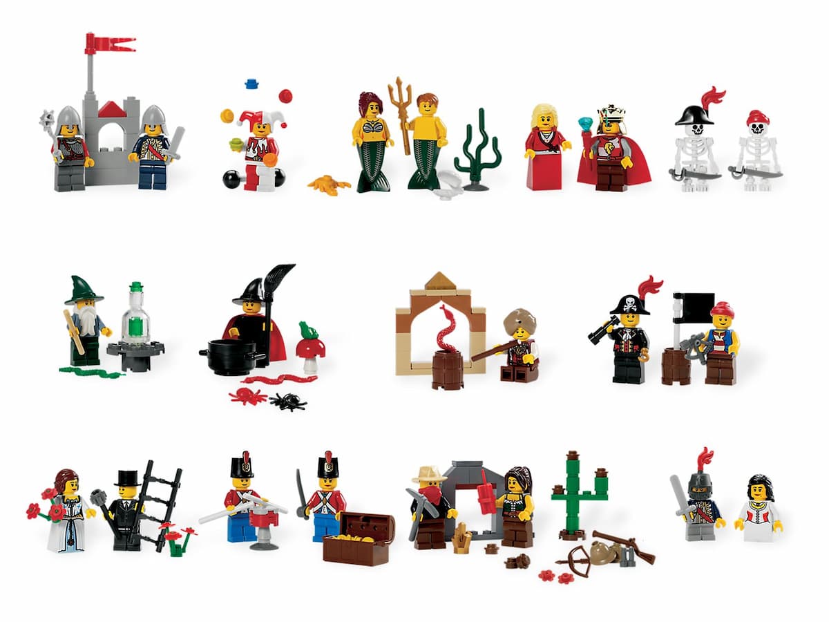 Fairytale and Historic Minifigures LEGO set (#9349-1)