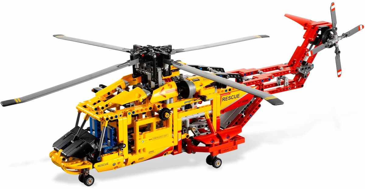 Helicopter LEGO set (#9396-1)