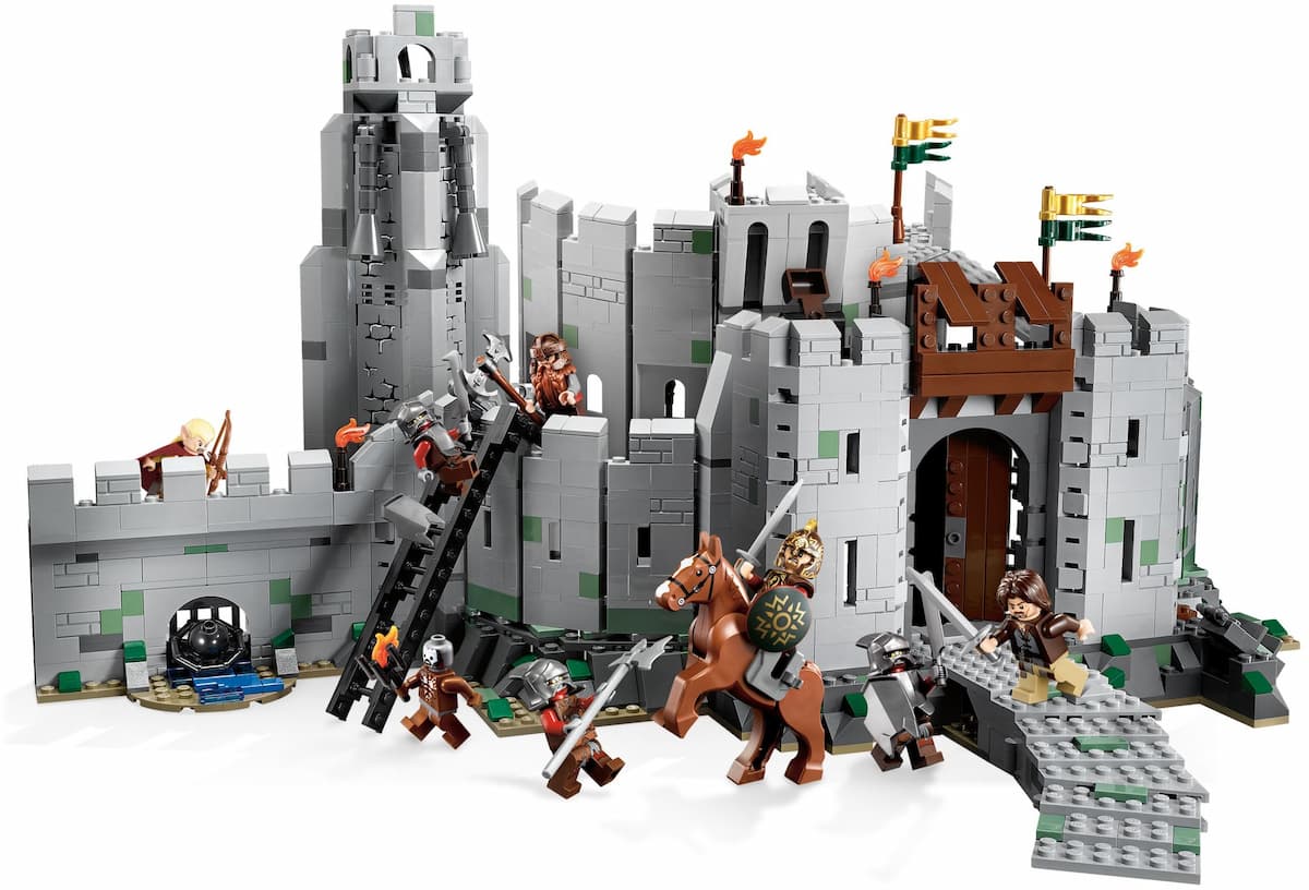 The Battle of Helm's Deep LEGO set (#9474-1)