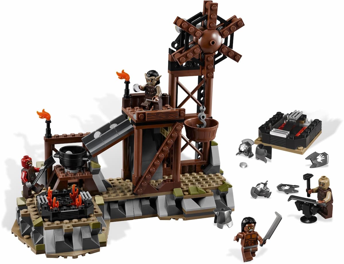 The Orc Forge LEGO set (#9476-1)