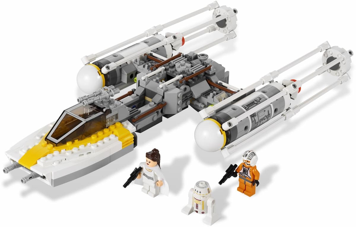 Gold Leader's Y-wing Starfighter LEGO set (#9495-1, 2012)