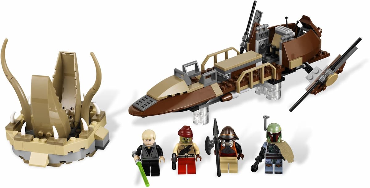 Desert Skiff LEGO set (#9496-1, 2012)