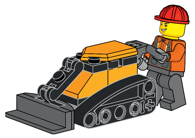 Construction Worker LEGO set (#951309-1)
