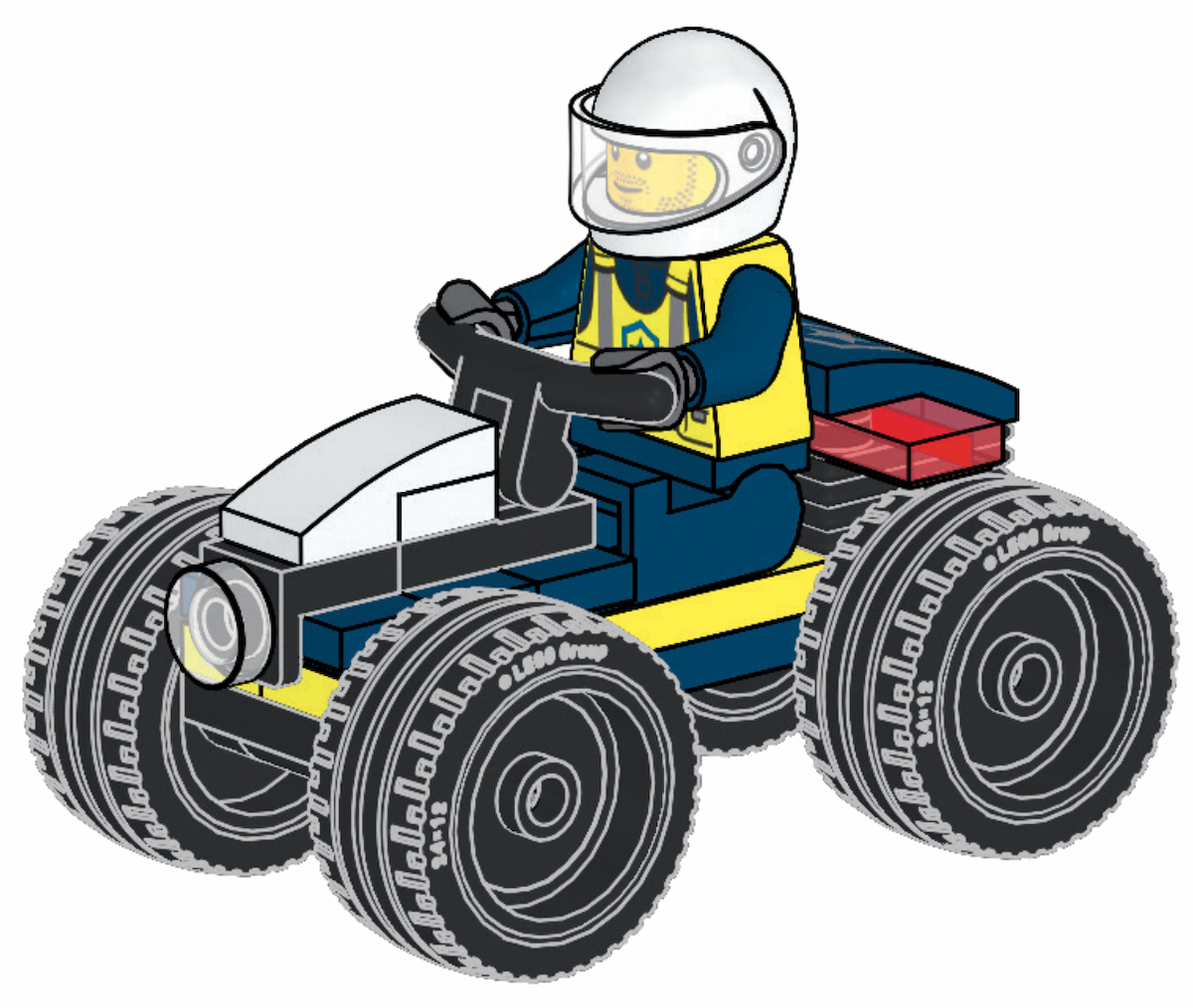 Police Buggy LEGO set (#951440-1)