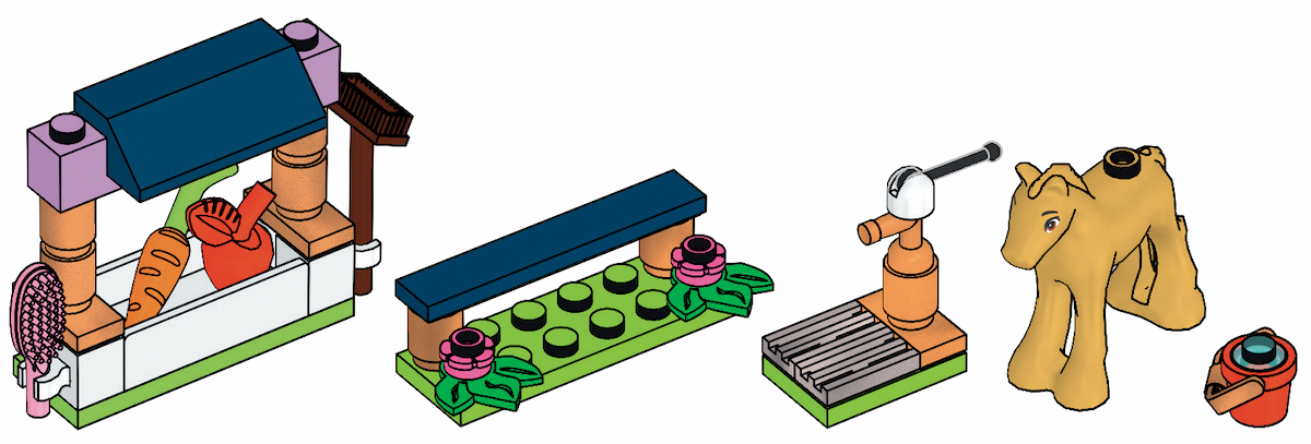 Horse LEGO set (#951445-1, 2026)