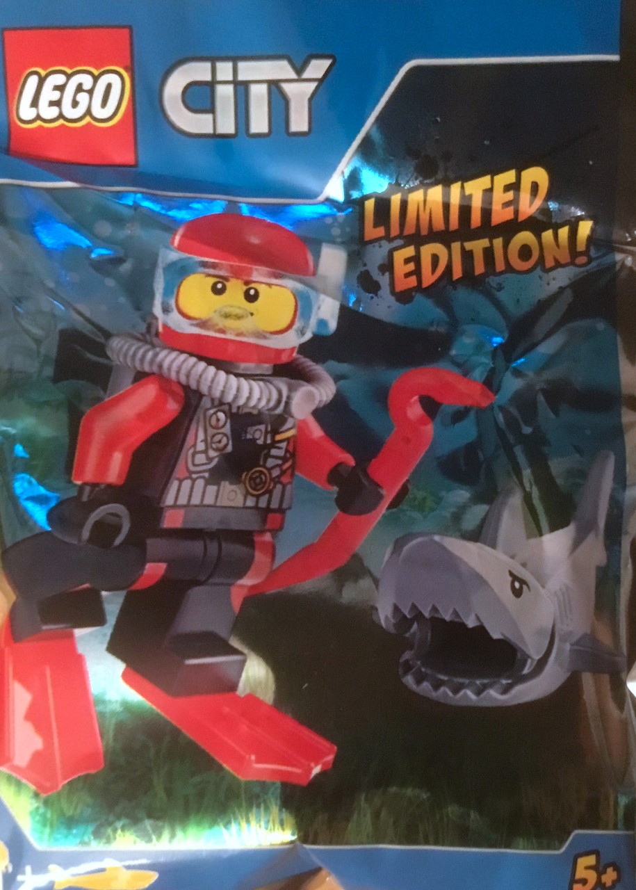 Diver and Shark LEGO set (#951703-1)