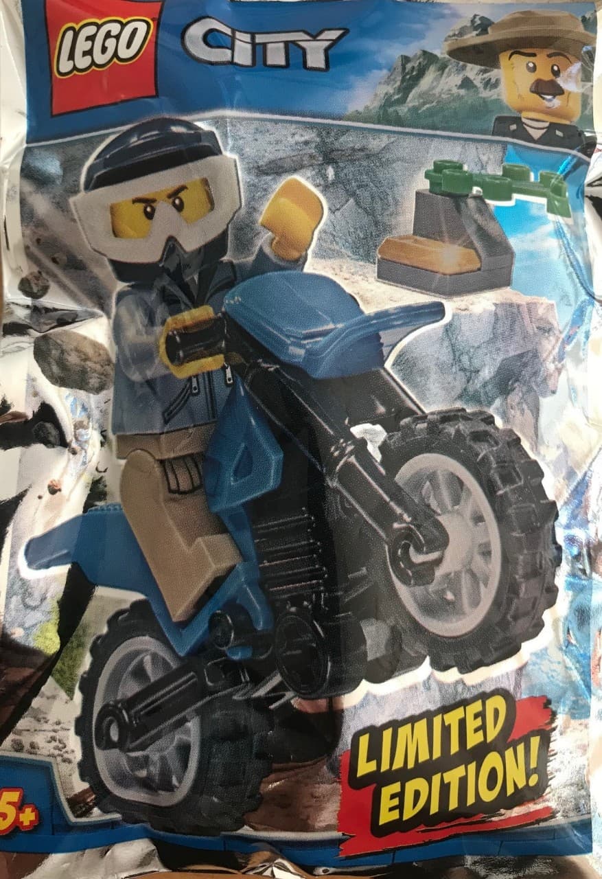 Motorcycle & Rider LEGO set (#951808-1)