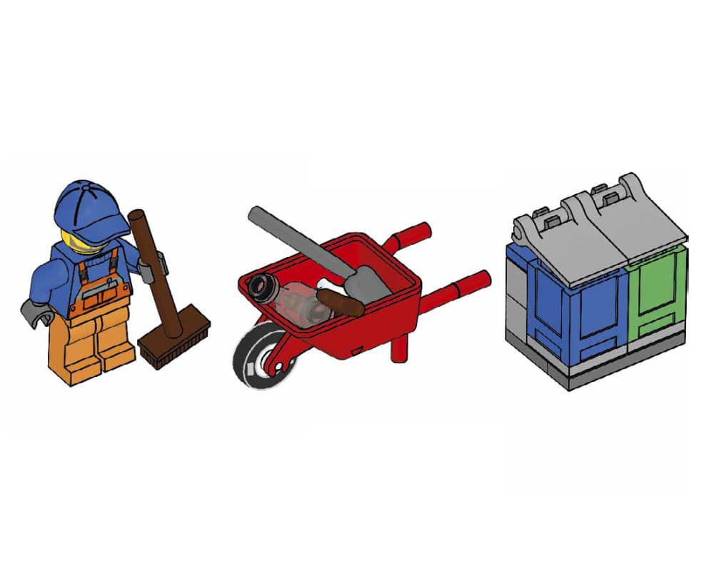 Garbage Man LEGO set (#951809-1)