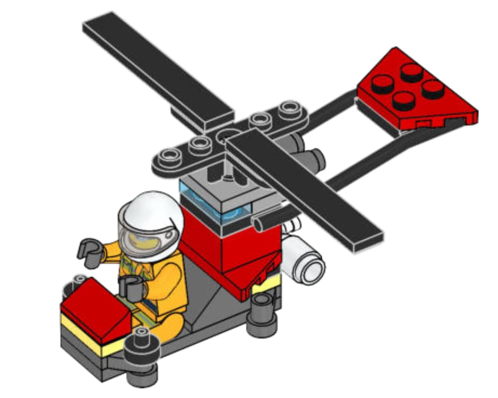 Gyrocopter LEGO set (#951905-1)