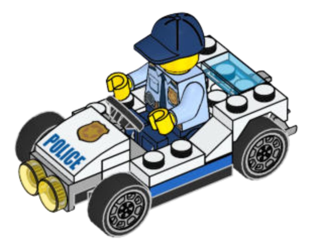 Police Buggy LEGO set (#951907-1)