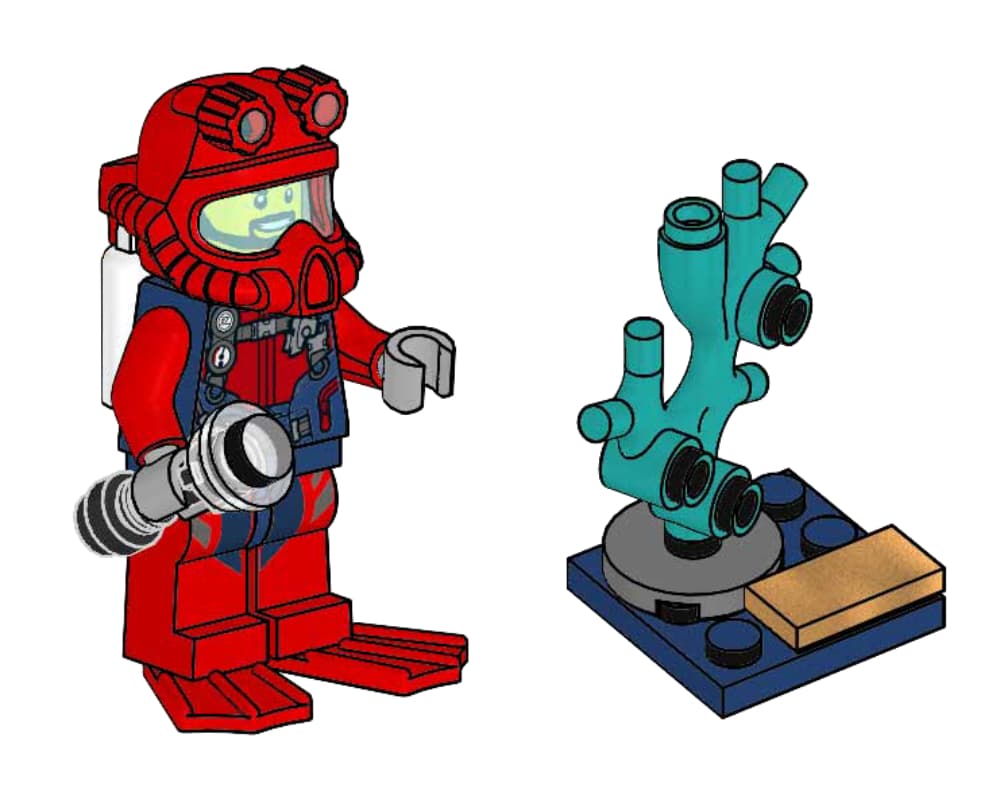 Scuba Diver LEGO set (#952012-1)