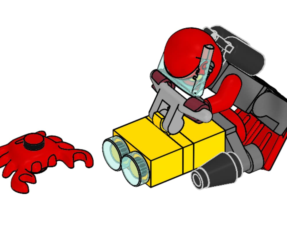Diver and Crab LEGO set (#952107-1)