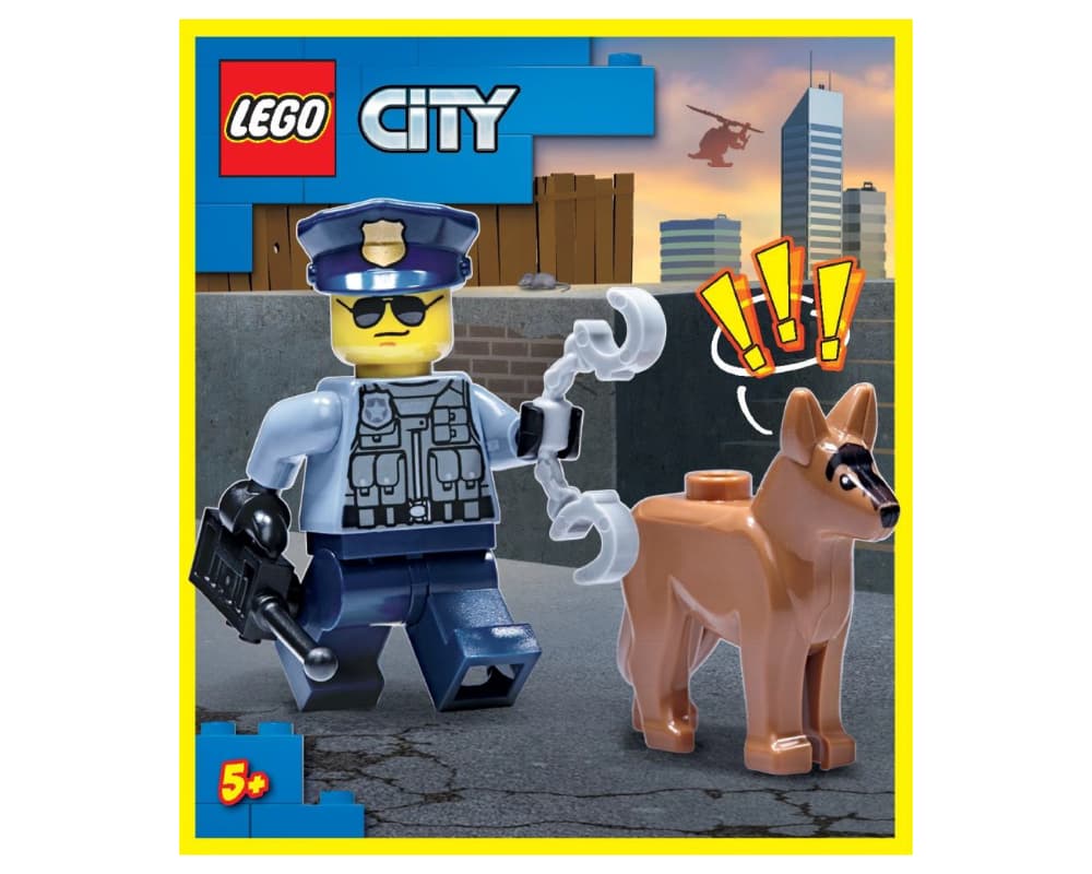 Police Officer with Dog LEGO set (#952109-1)