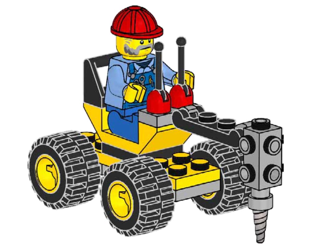 Pete's Precise's Drill LEGO set (#952202-1)