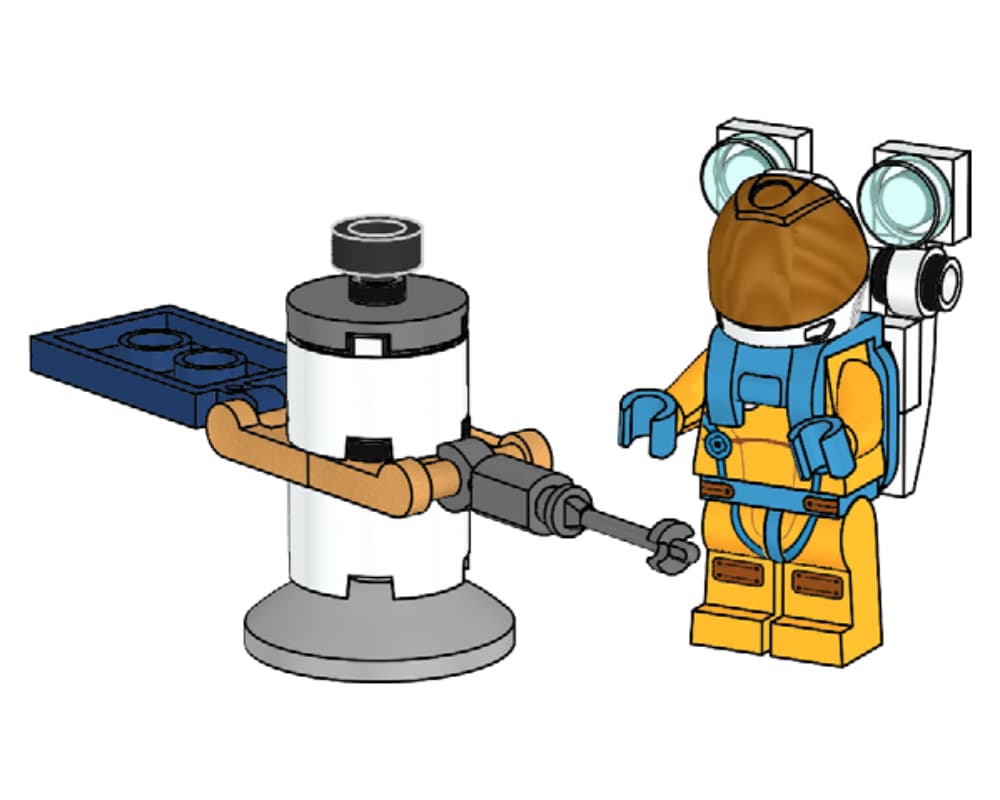 Sally Stardust's Satellite LEGO set (#952205-1)