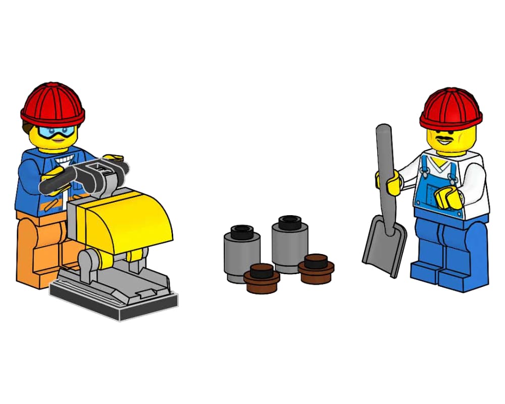 Building Team with Tools LEGO set (#952305-1)