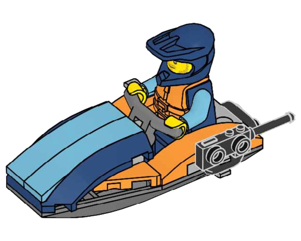 Jet-Ski LEGO set (#952309-1)