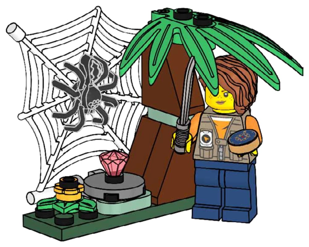 Jungle Explorer LEGO set (#952410-1)