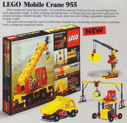 Mobile Crane LEGO set (#955-1)