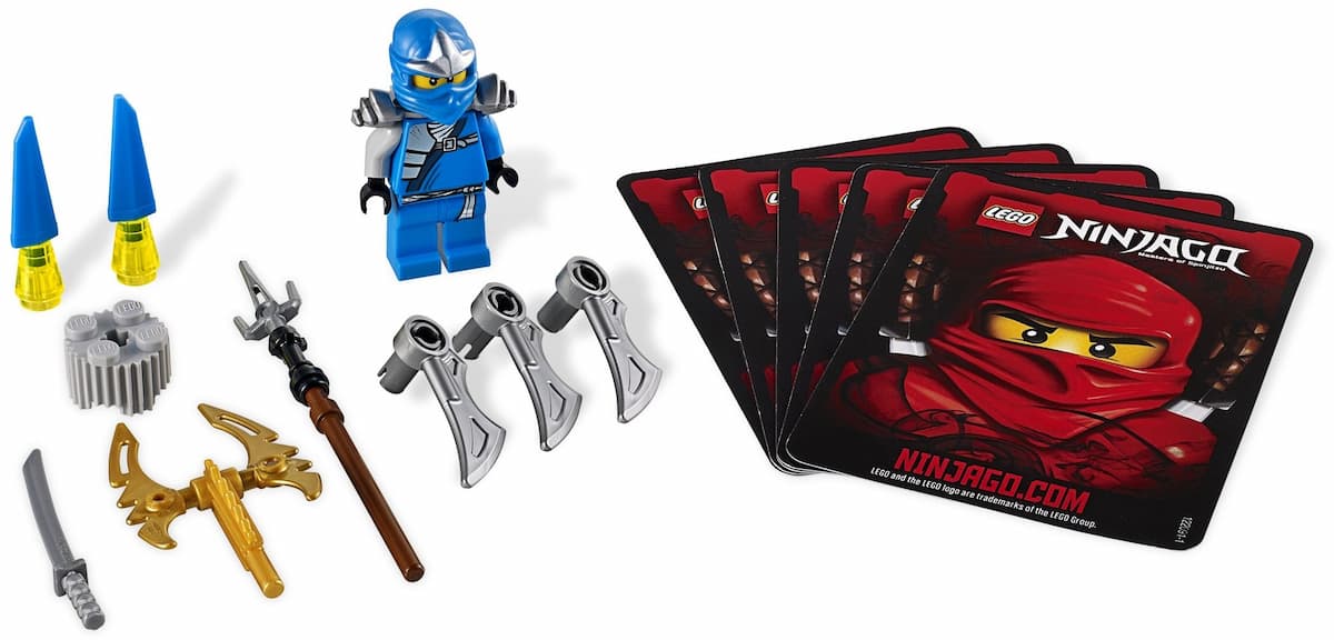 Jay ZX LEGO Ninjago set (#9553-1, 2012)