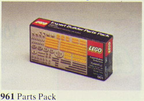 Expert Builder/Gear Parts LEGO set (#961-1)