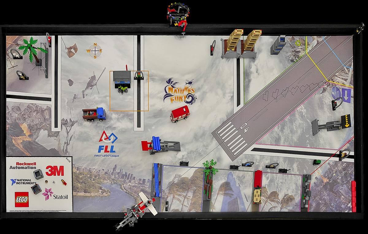 Nature's Fury Challenge Kit LEGO set (#9664-1)