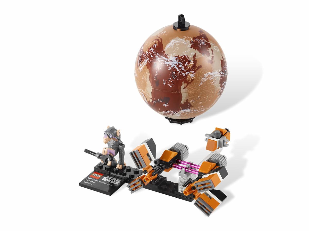 Sebulba's Podracer & Tatooine LEGO set (#9675-1, 2012)