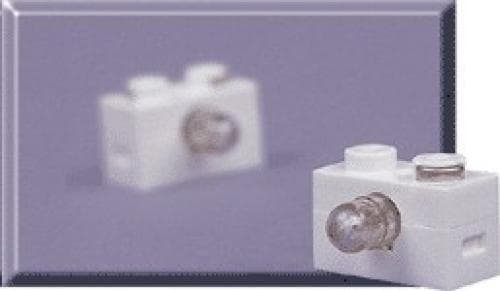 9-Volt 1 x 2 Lamp Brick (Pack of 2) LEGO set (#970005-1)
