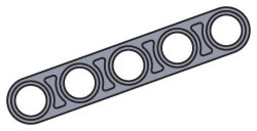 Small Half Beam (Pack of 100) LEGO set (#970043-1)