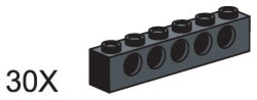 1 x 6 Beams LEGO set (#970634-1)