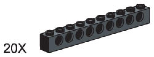 1 x 10 Beams LEGO set (#970636-1)