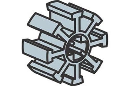 Tacho Wheels (Pack of 20) LEGO set (#970640-1)