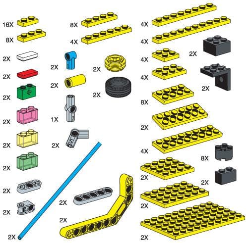 Special Elements for Cities and Transportation Set LEGO set (#970671-1)