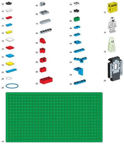 Special Elements for Amusement Park Set LEGO set (#970672-1)