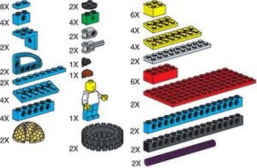 Special Elements for ROBO Technology Set LEGO set (#970673-1)