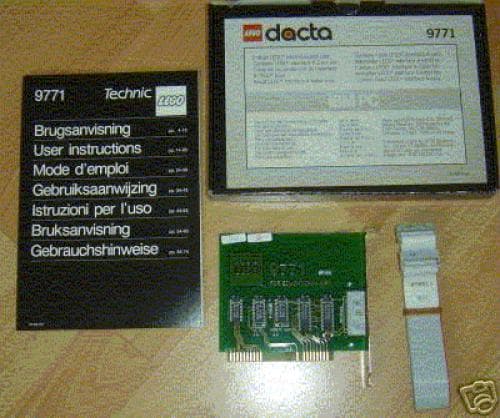 Interface Card and Cable for TC Logo - IBM compatible LEGO set (#9771-1)