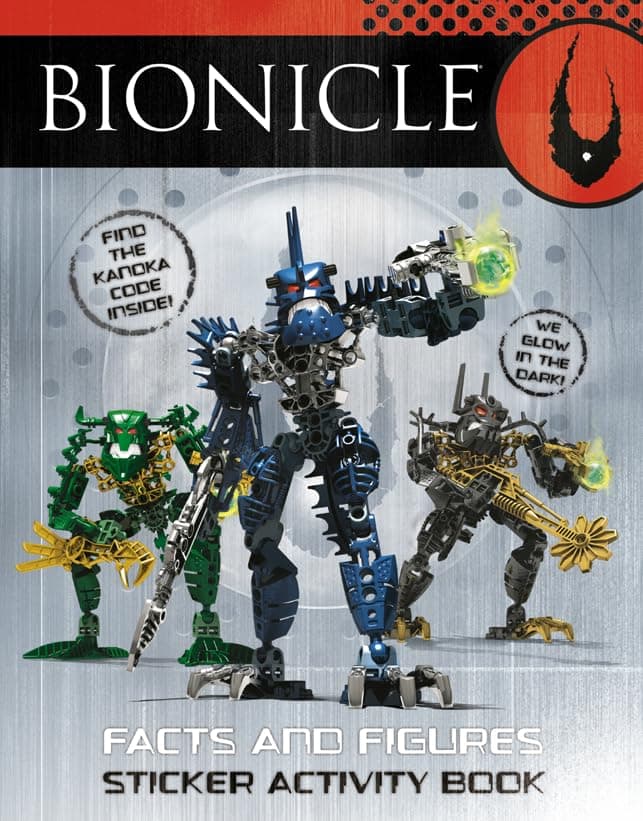 BIONICLE: Facts and Figures: Sticker Activity Book LEGO set (#9780007231850-1)