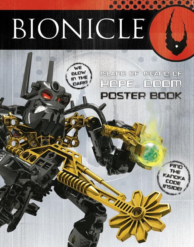 BIONICLE: Island of Hope... Island of Doom: Poster Book LEGO set (#9780007231874-1)