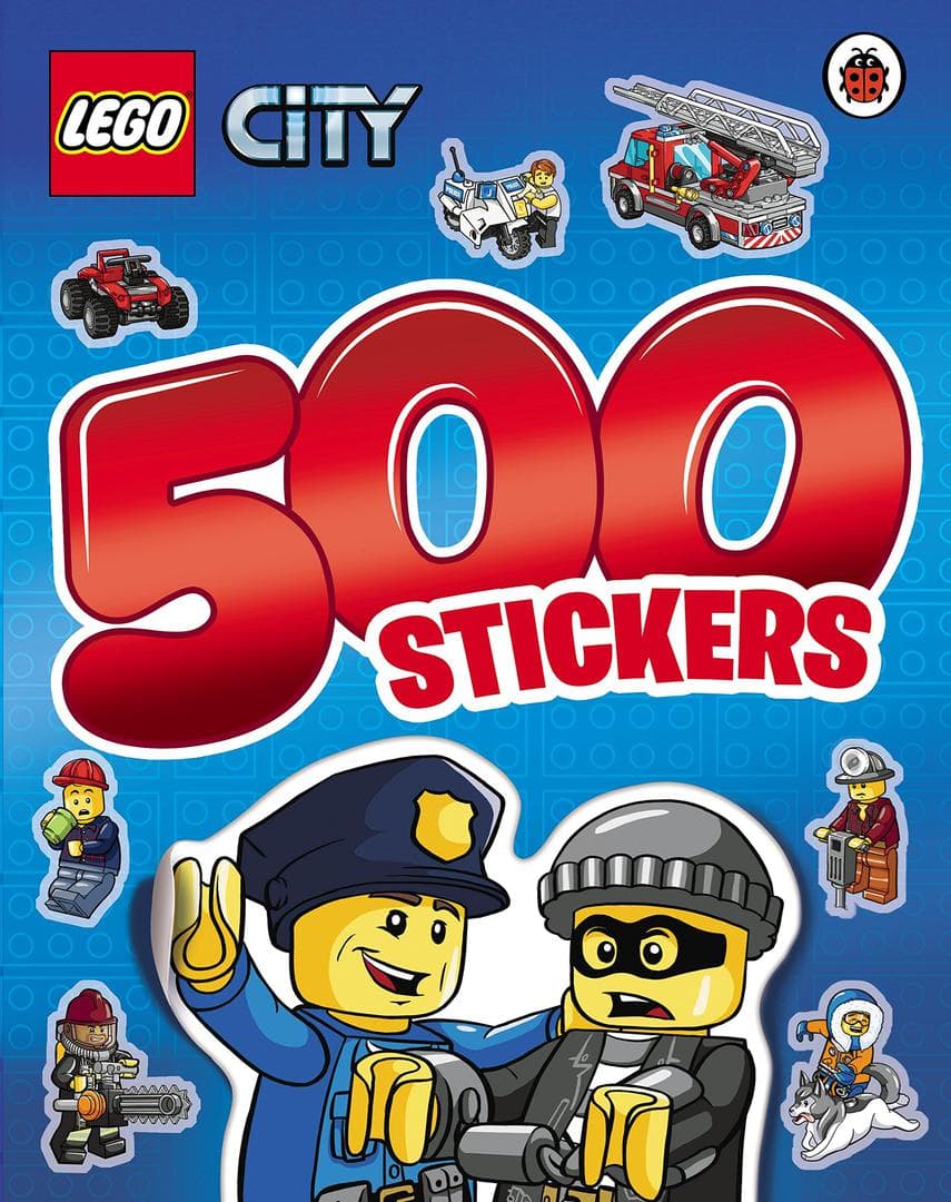 City: 500 Stickers LEGO set (#9780241198087-1)