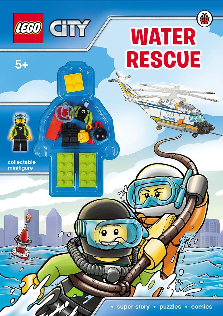 City: Water Rescue LEGO set (#9780241295090-1)