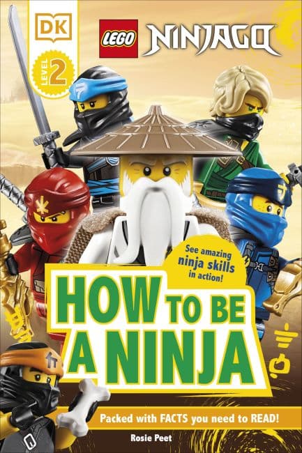 DK Readers Level 2: Ninjago: How to be a Ninja LEGO Story Books set (#9780241409701-1, 2020)